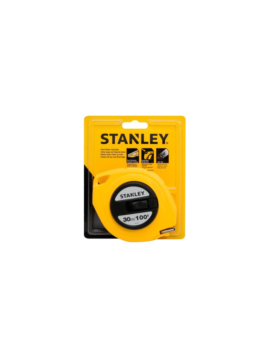 STANLEY STEEL MEASURING TAPE 30MTR