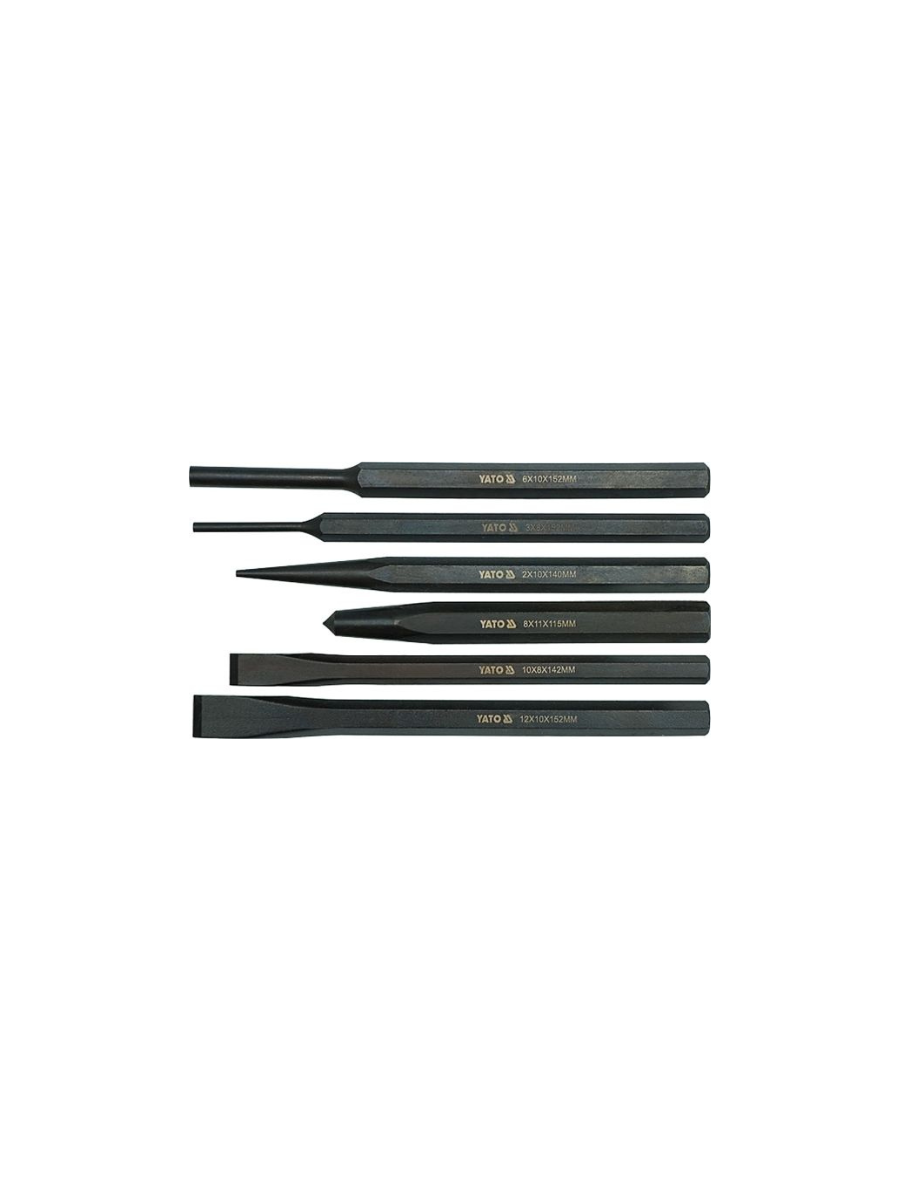YATO YT-4712 CHISEL & PUNCH SET