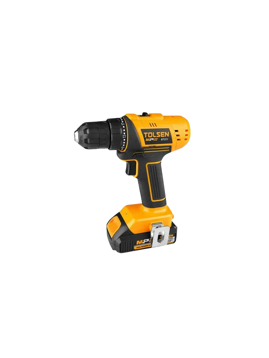 TOLSEN 20V LI-ION CORDLESS DRILL 87211