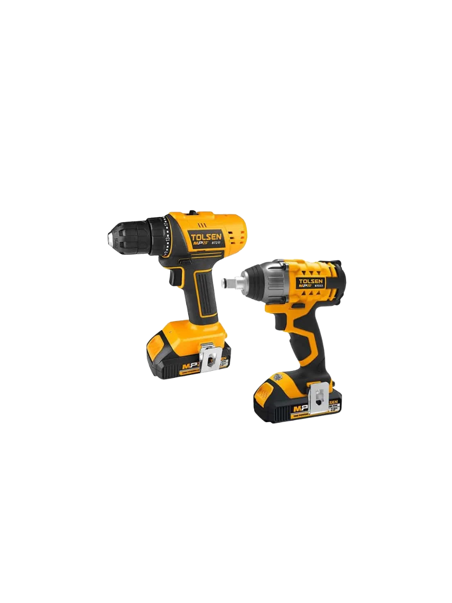 TOLSEN 20V LI-ION CORDLESS COMBO KIT 87240