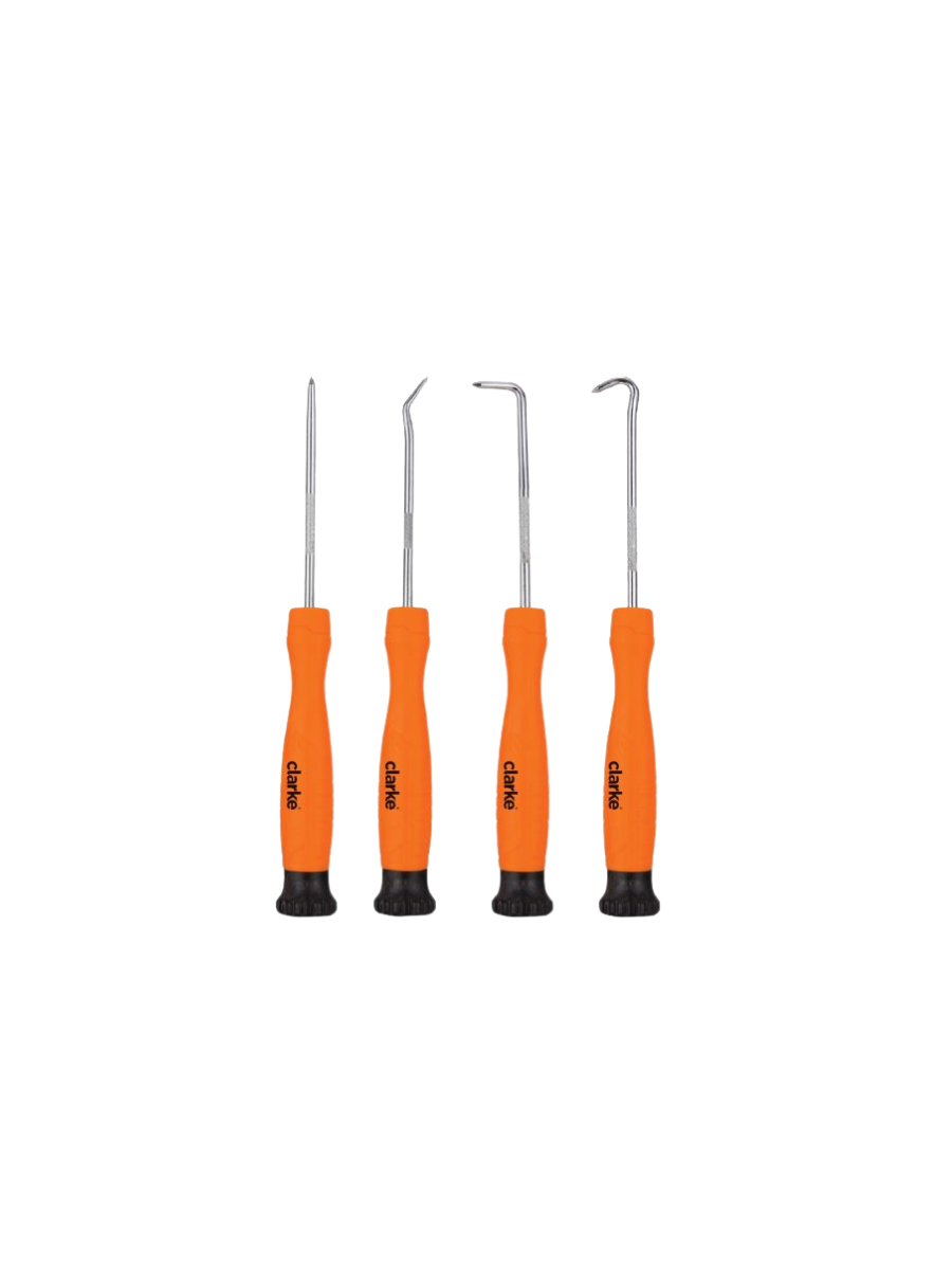 CLARKE HPS4C HOOK AND PICK SET 4PC