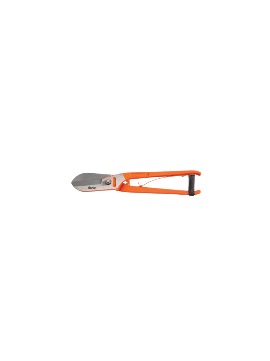 CLARKE CTS10 TIN SNIP 10" WITH SPRING