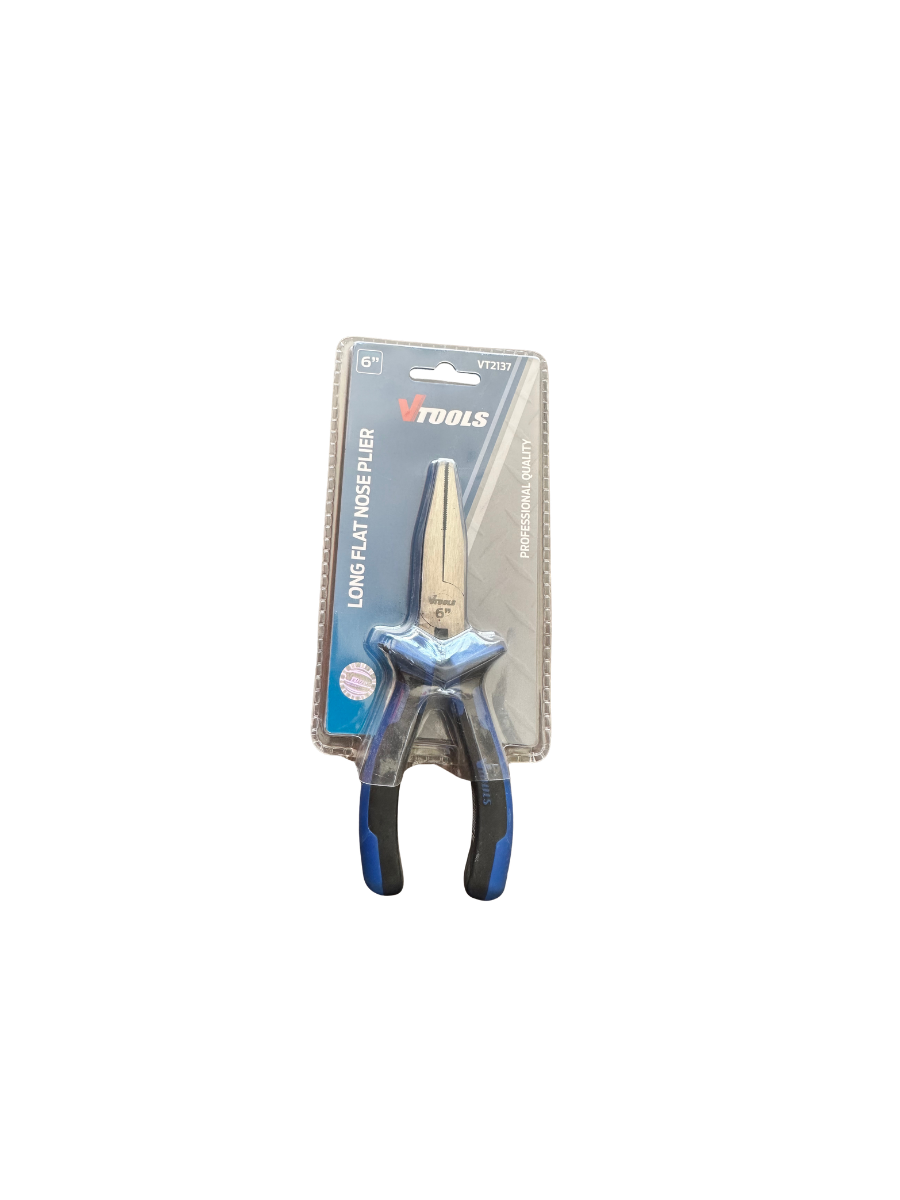 VTOOLS VT-2137 FLAT NOSE PLIER 6"