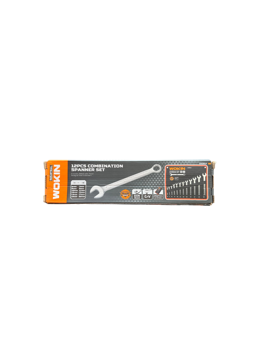 WOKIN 150812 COMBINATION SPANNER SET 12PC