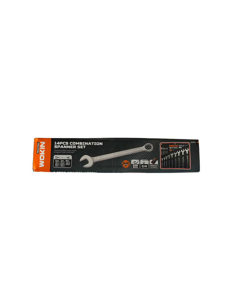 WOKIN 150814 COMBINATION SPANNER SET 14PC