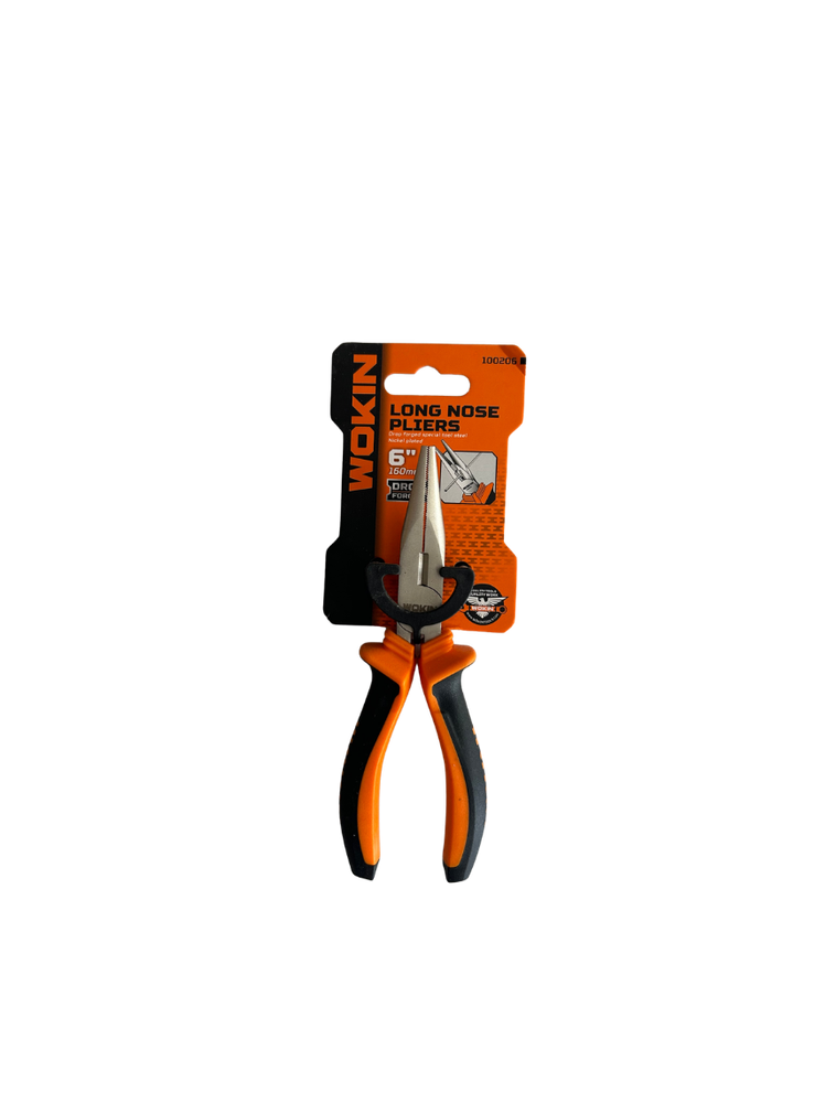 WOKIN  100206 LONG NOSE PLIER 6"