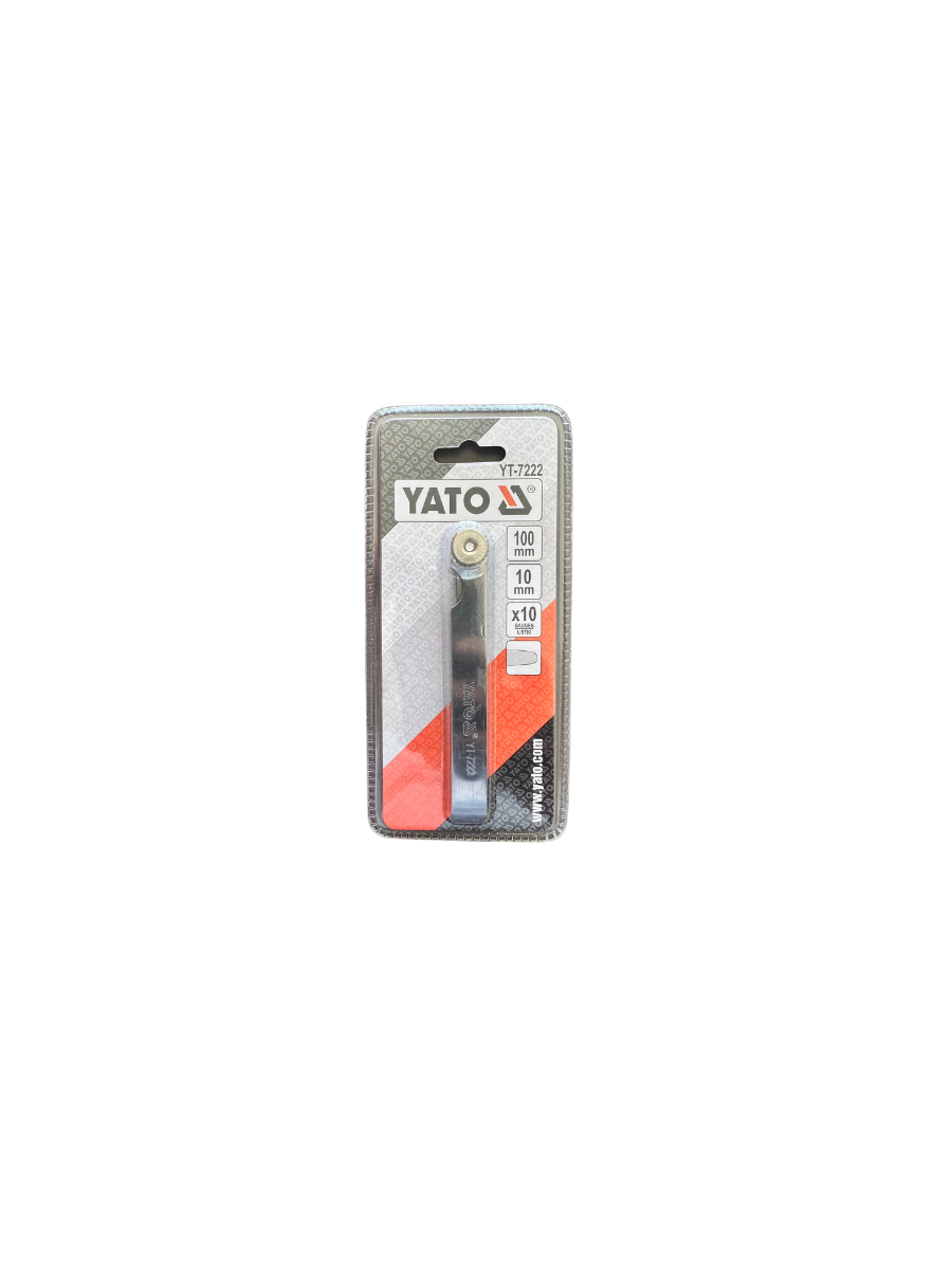 YATO YT-7222 FEELER GUAGE 10 BLADES