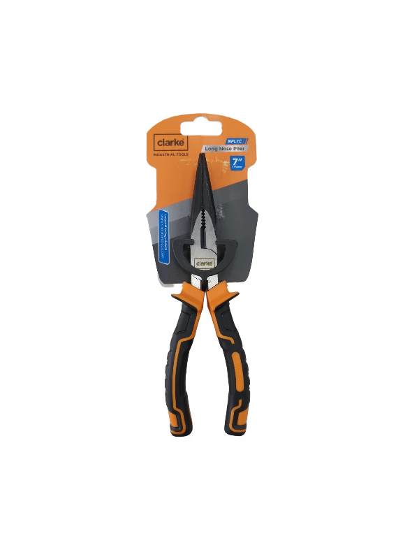 CLARKE NPL7C NOSE PLIERS 7"